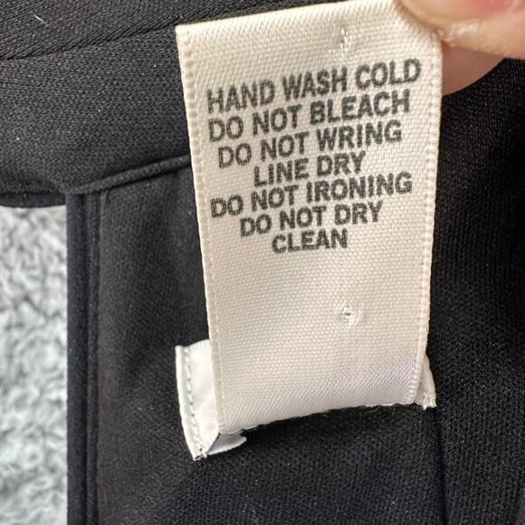 Cache Size 10‎ Dress Halter Top Open Back Gold Black Knee Length Party - Picture 6 of 9